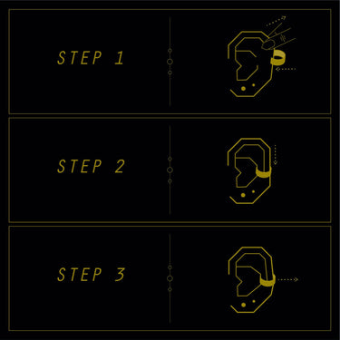  How to wear Ear Cuff guide - Scream Pretty