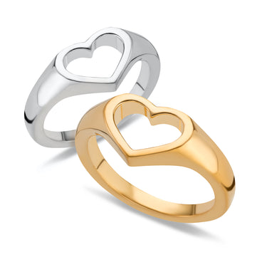 Open Heart Ring by Scream Pretty