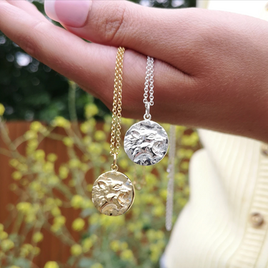 Leo Zodiac Pendant Necklace by Scream Pretty