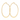 Flat Hoop Earrings in Gold by Scream Pretty