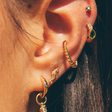 Seahorse Stud Earrings by Scream Pretty Australia