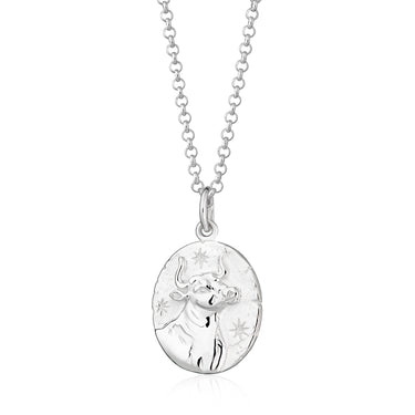 Taurus Zodiac Pendant Necklace by Scream Pretty