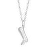 Cowboy Boot necklace in silver by Scream Pretty