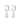 Modern Pearl Huggie Hoop Earrings - Scream Pretty