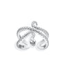 Snake Toe Ring in Silver by Scream Pretty Australia