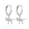 T-Rex Dinosaur Hoop Earrings by Scream Pretty