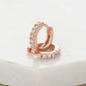 Rose Gold or Black Huggie Hoop Earrings - Scream Pretty