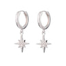 Starburst Hoop Earrings - Scream Pretty