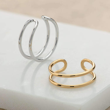 Double Band Adjustable Ring - Scream Pretty