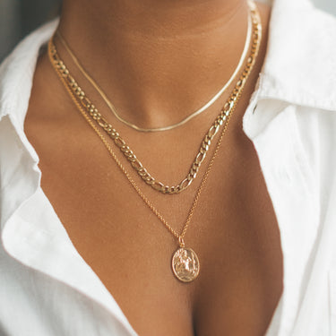 Figaro Chain necklace in Gold by Scream Pretty