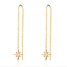 Starburst Threader Earrings by Scream Pretty