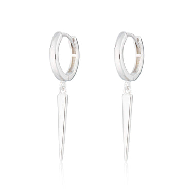 Spike drop hoop Earrings by Scream Pretty